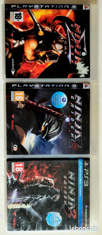 Ninja Gaiden 1 Sigma, 2 et 3 sur Playstation 3 (image 1)
