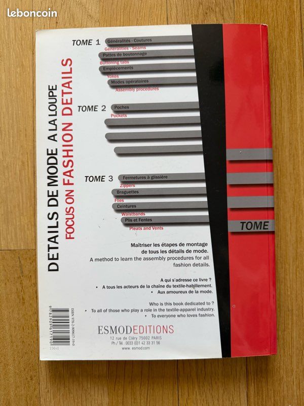 Livre ESMOD Détails de mode à la loupe tome 4 (image 2)