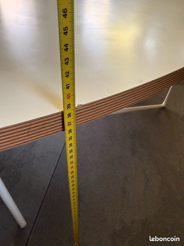 Table basse ovale (image 4)
