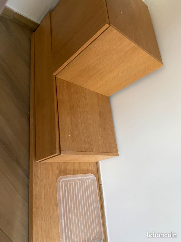 Lot de 3 éléments en bois (image 1)