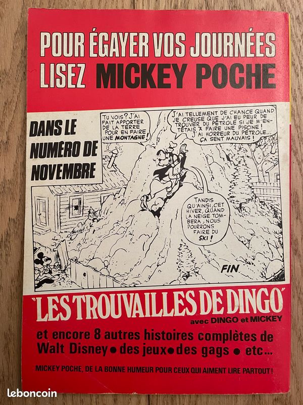 BD Picsou Magazine 45 - novembre 1975 Bande dessinée Walt Disney Donald (image 3)