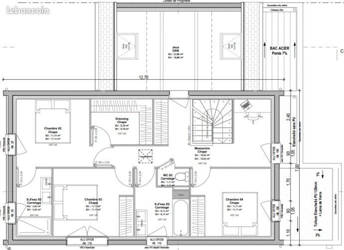 Maison 100 m² Geveze (image 5)