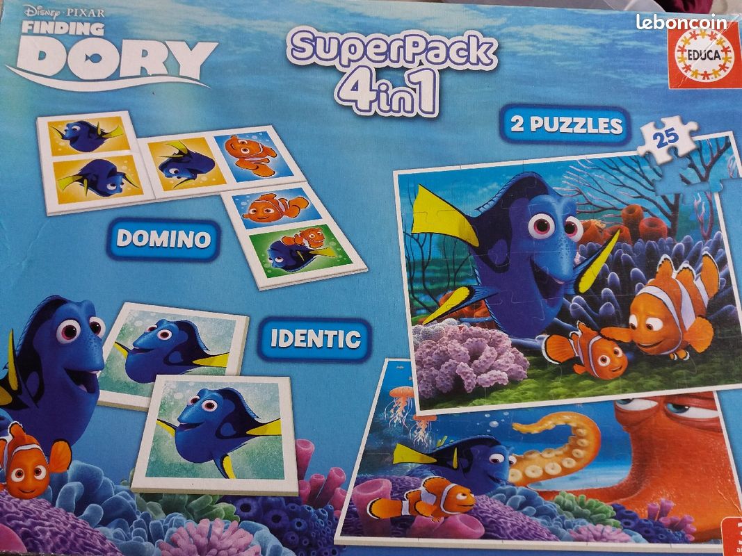 Mémo domino puzzles Dory (image 1)