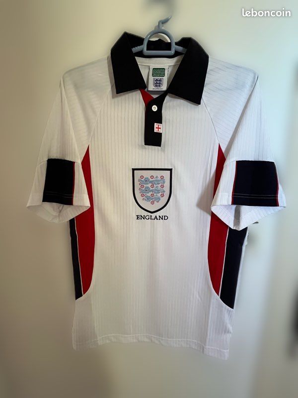 Score Draw Maillot de football rétro Angleterre 1990