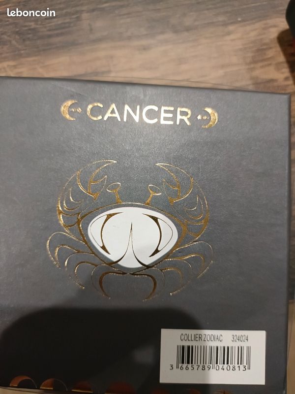 Collier zodiaque cancer neuf (image 2)