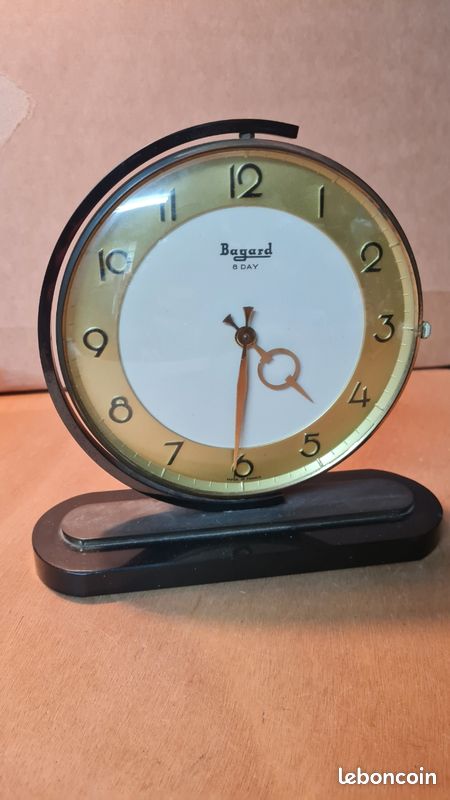 Pendule Bayard 8 DAY à restaurer (image 8)