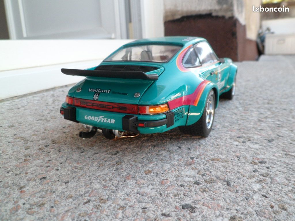 1/18........Rare Porsche 934 RSR N°9 VAILLANT.........Schuco (image 9)