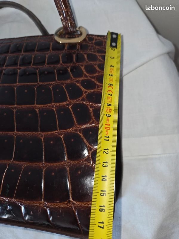 Sac marron Vintage dressing (image 11)