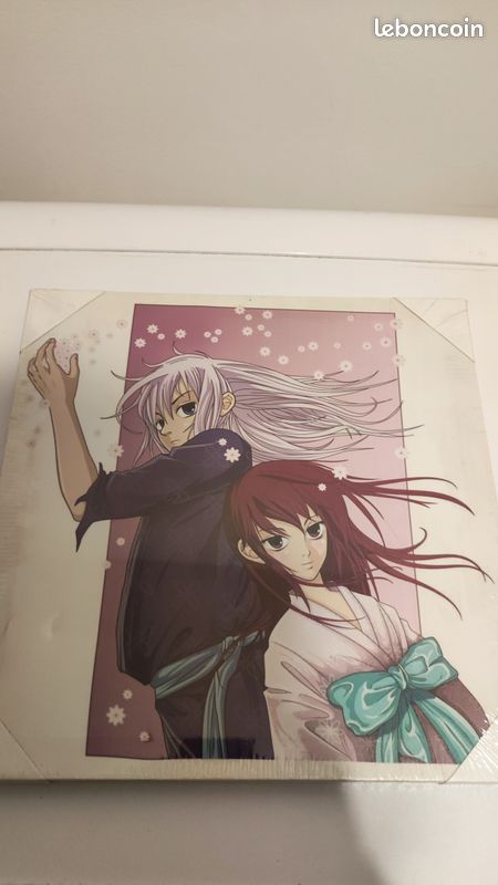 Tableau décoratif style manga 30 x 30cm (image 1)