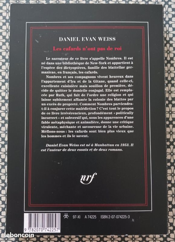 Les cafards n'ont pas de roi - Daniel Evan Weiss (image 2)