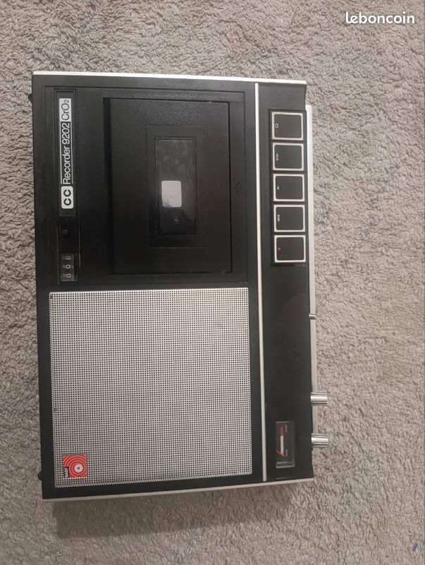 Enregistreur vintage BASF 9202 lecteur cassette , pour réparation/pièc (image 3)