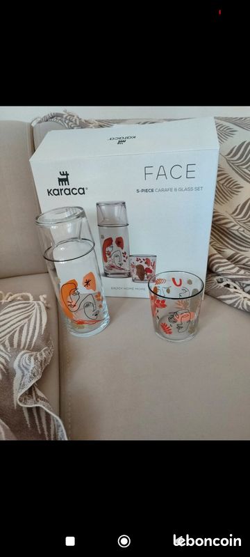 Carafe avec ses verres (image 1)