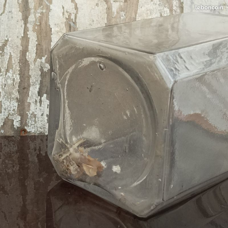 Ancien Bocal en verre Vintage (image 7)