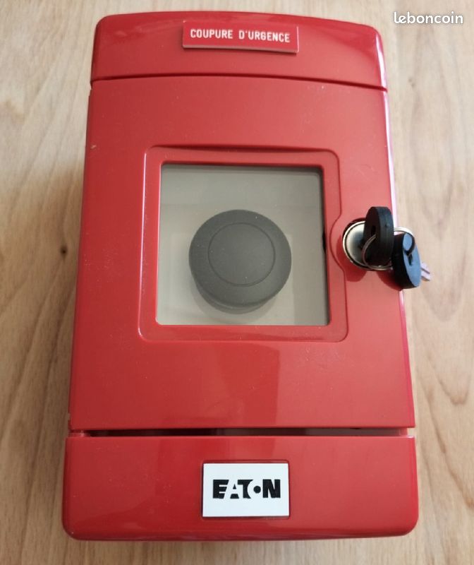 Coffret coup de poing IP55 NUGELEC NUG37000 EATON (image 1)