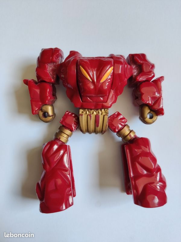 Vintage 1986 80s Bandai Rock Lords Gobots Brimstone (Evil Rock