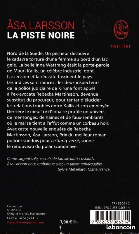La Piste noire - Åsa Larsson (image 2)