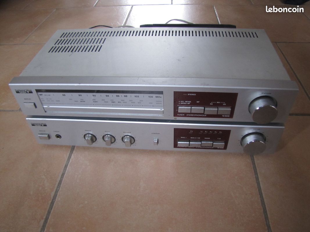Ampli Stéréo Vintage Continental Edison SABA PA9317 - Bon état, Avec Fil