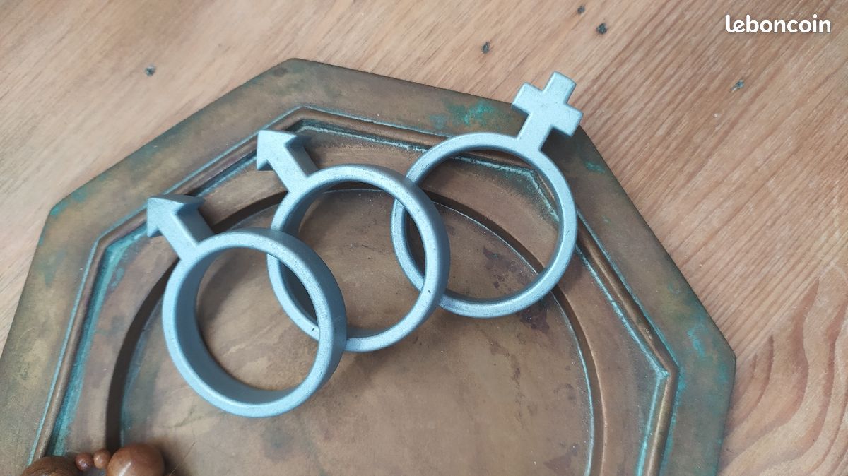 Ronds de serviette femme et hommes (image 1)