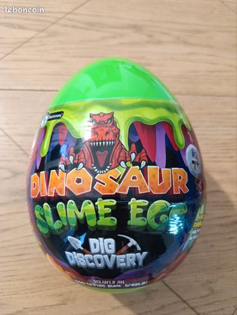 Kit Oeuf De Slime Déterrage Dinosaures - Kit Archéologique Avec Slime Pour Enfants