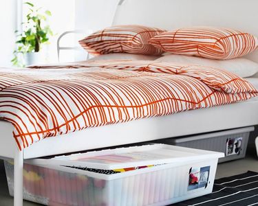 IKEA Boîte de rangement GIMSE sous lit Ameublement