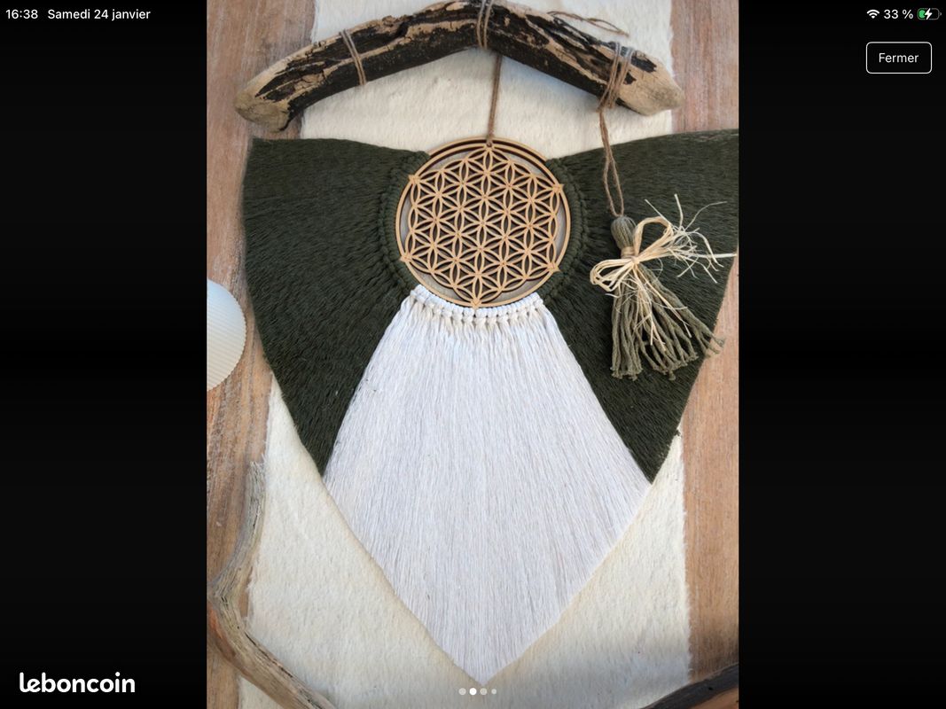 Macramé fait main (image 2)