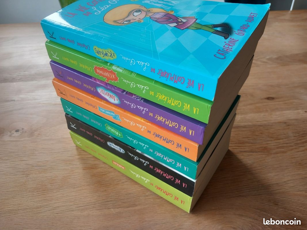 Lot 7 Livres jeunesse : La vie compliquée de Léa Olivier - TBE (image 3)