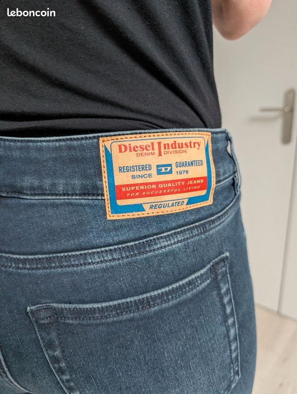 Jean Wet Seal Femme Taille 7 Regular – Bleu, Coupe Mid, Stretch, Neuf Avec étiquette
