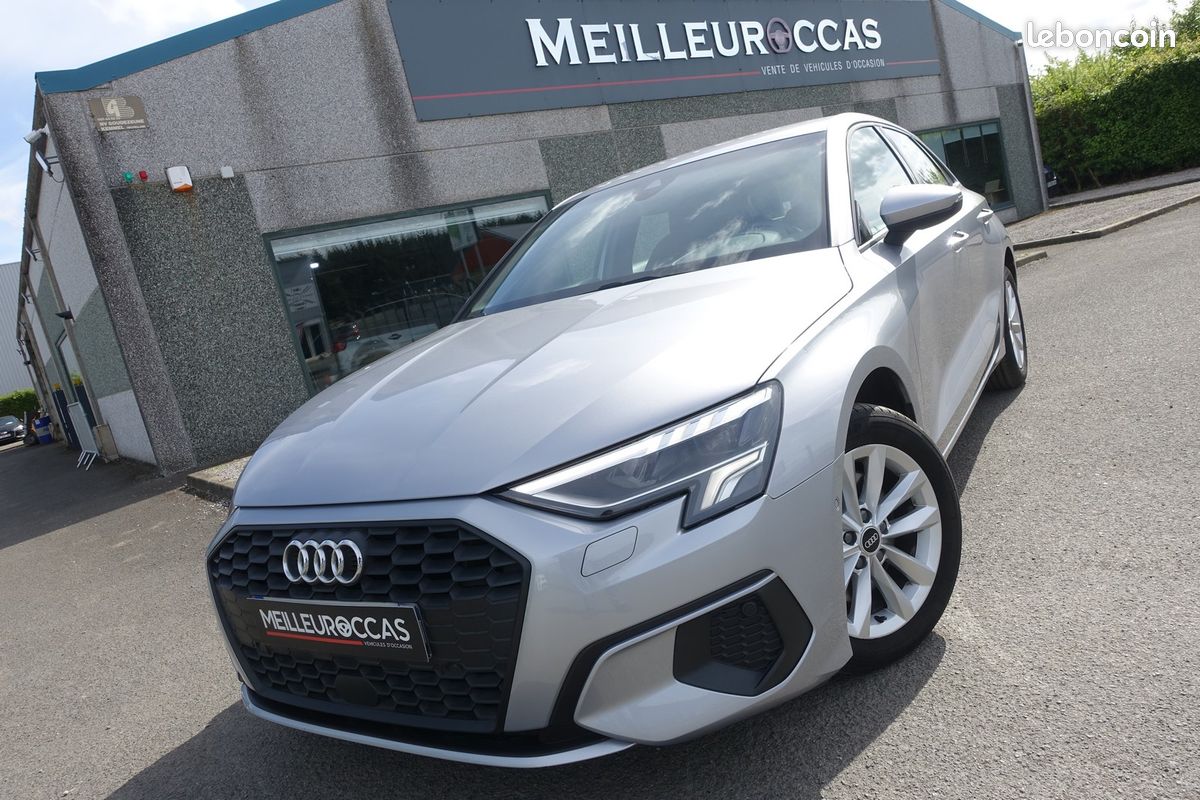 A3 Sportback 30 Tdi 116ch 2020 Virtual cockpit/Cuir sport chauffant/Gps Europe/Full LED/Park assyst/Carplay/1*Main/Garantie 12 Mois (image 14)