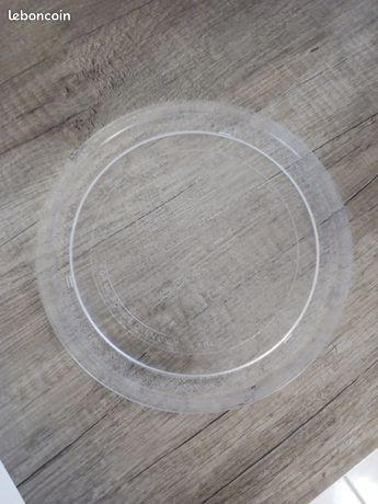 Plaque Tournante En Verre Pour Micro-ondes - Diamètre 245 Mm, Profil Plat - Remplacement Universel, Facile à Nettoyer, Résistante à La Chaleur