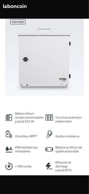 Contrôleur de système solaire vigi (image 2)