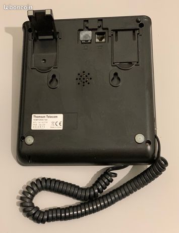 Téléphone Vintage Alcatel Telic 289 Gris/marron, 1975, France, Collection N8697