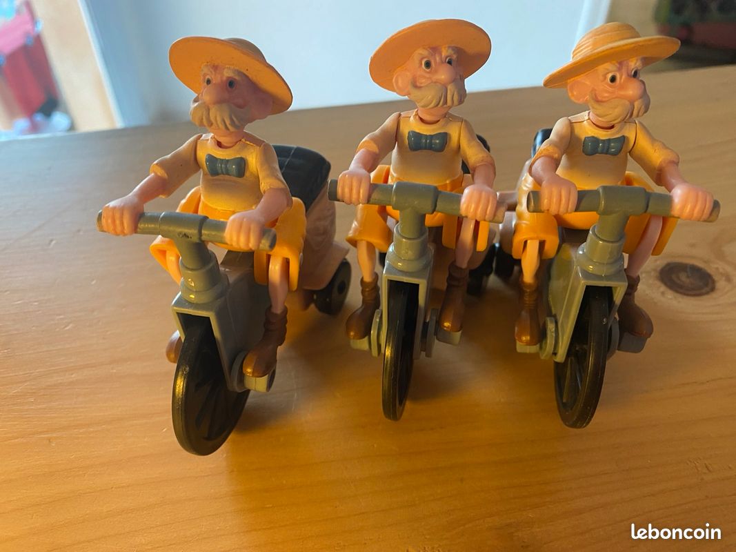 Figurines professeur sur vélo tarzan 1999 (image 3)