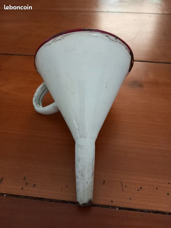 Entonnoir émaillé Vintage - Déco Cuisine Rétro Ou Ustensile Fonctionnel