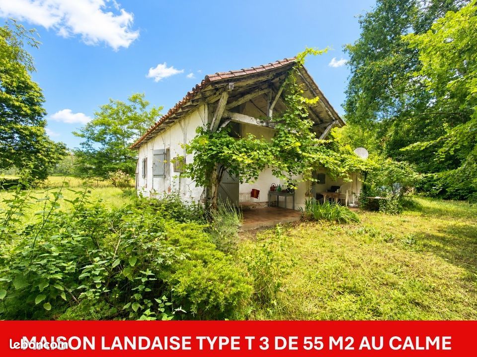 Maison 3 pièces 55 m² · à Créon-d'Armagnac · 55 m² · 74 000 €