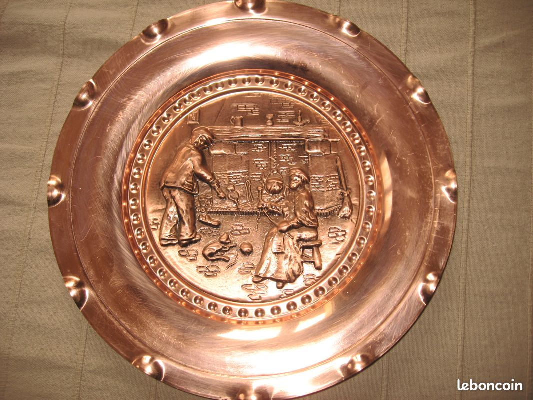 Assiette cuivre (image 1)