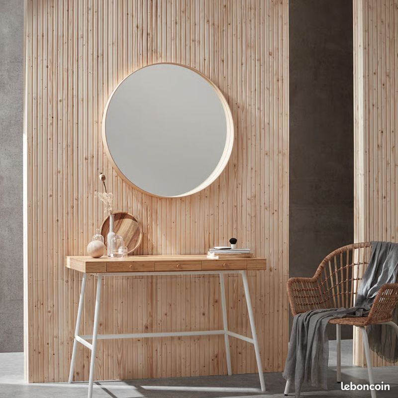 Bureau en bambou LILLÅSEN – Excellent état – 30 euros (valeur neuve 149 euros ) (image 2)