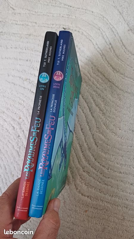 NEUF / BD Lot Tomes 1 et 2 Les royaumes de feu Tui T. SUTHERLAND (image 5)