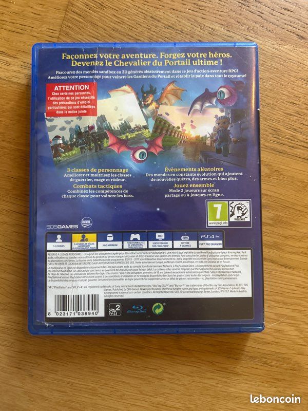 Jeux vidéo ps4 portal knights (image 3)