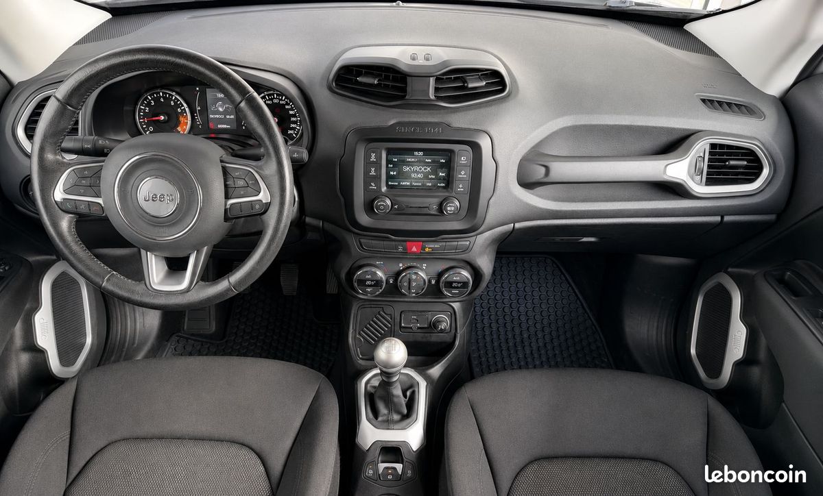 Jeep Renegade Longitude 1.4 68 000km 1er Propriétaire / Radar AR / Bluetooth / Régulateur Limiteur de Vitesse / Clim /… (image 4)