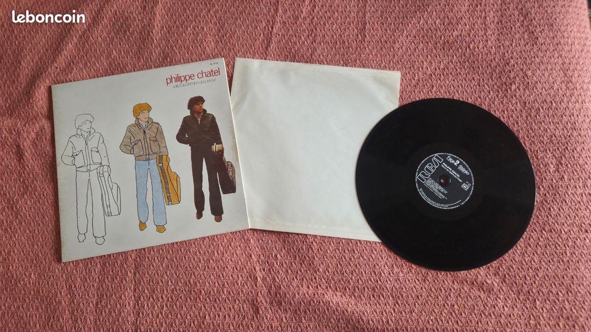 Philippe Chatel - Salut au temps qui passe - Vinyl 33 tours (image 5)