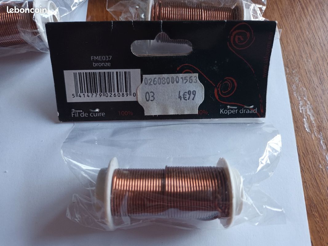 Fil de cuivre 0.9mmx9m (C2) (image 3)