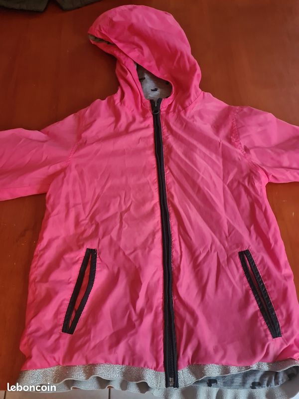 Manteau léger fille 6 ans type coupe-vent (image 1)