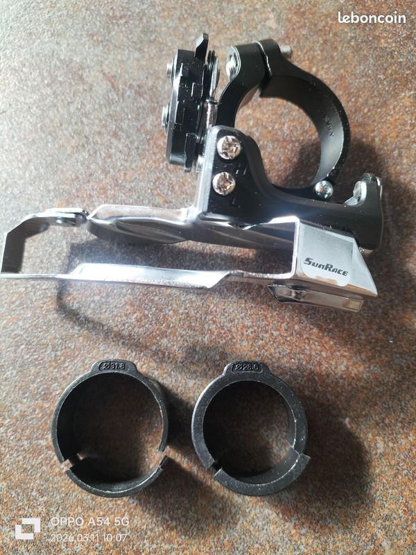 Dérailleur Avant Shimano Acera M310 – Neuf, Tirage Haut/bas, Collier 28.6-34.9mm