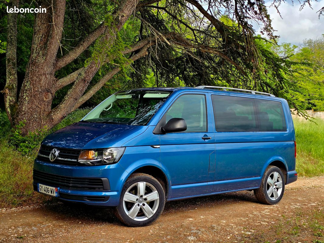 Volkswagen MULTIVAN T6 2.0 TDi 150cv trendline - garantie 12 mois- carplay - sièges chauffants - attelage - 7 places (image 1)