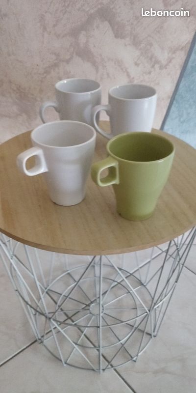 2 duos de tasses - mugs - état neuf (image 2)