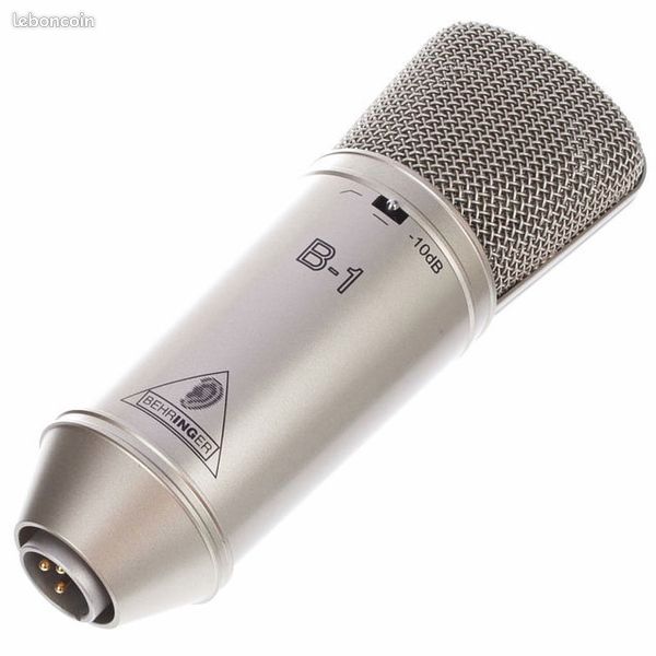 Micro Behringer B-1 (à condensateur large membrane) studio, gaming, streaming, podcast, scène... (image 4)