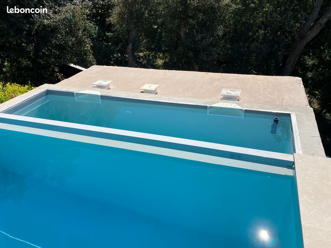 Poutrelle caillebotis volet roulant piscine (image 1)