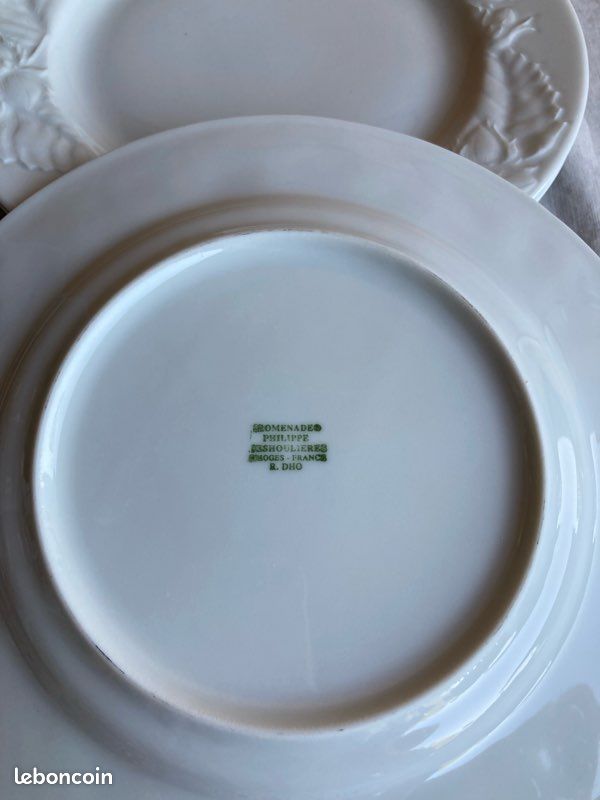 3 assiettes Philippe deshoulieres (image 7)