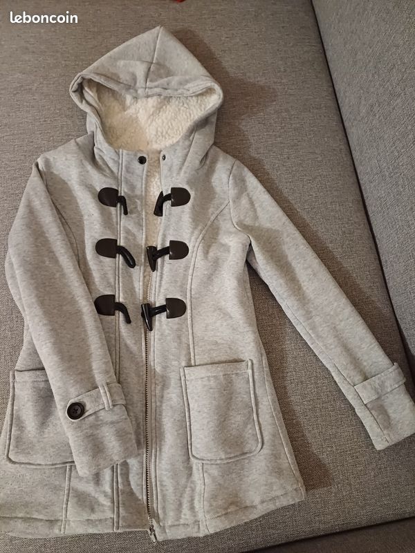 Manteau léger gris (image 1)