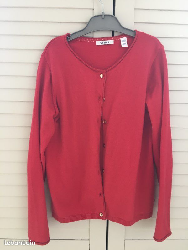 Gilet rouge Okaidi (image 1)